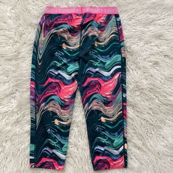 Under Armour Multicolor athletic Leggings Small - Picture 4 of 5